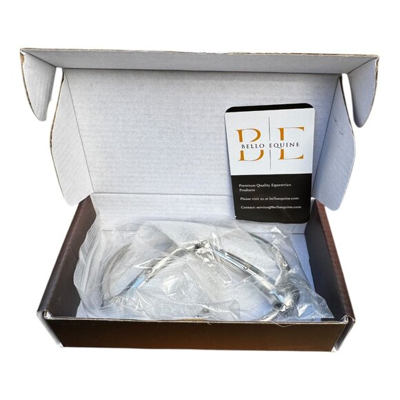 EQI Loose Ring Steel Snaffle Bit With Single Joint Mouth 5" For Equestrian Use - Picture 2 of 13